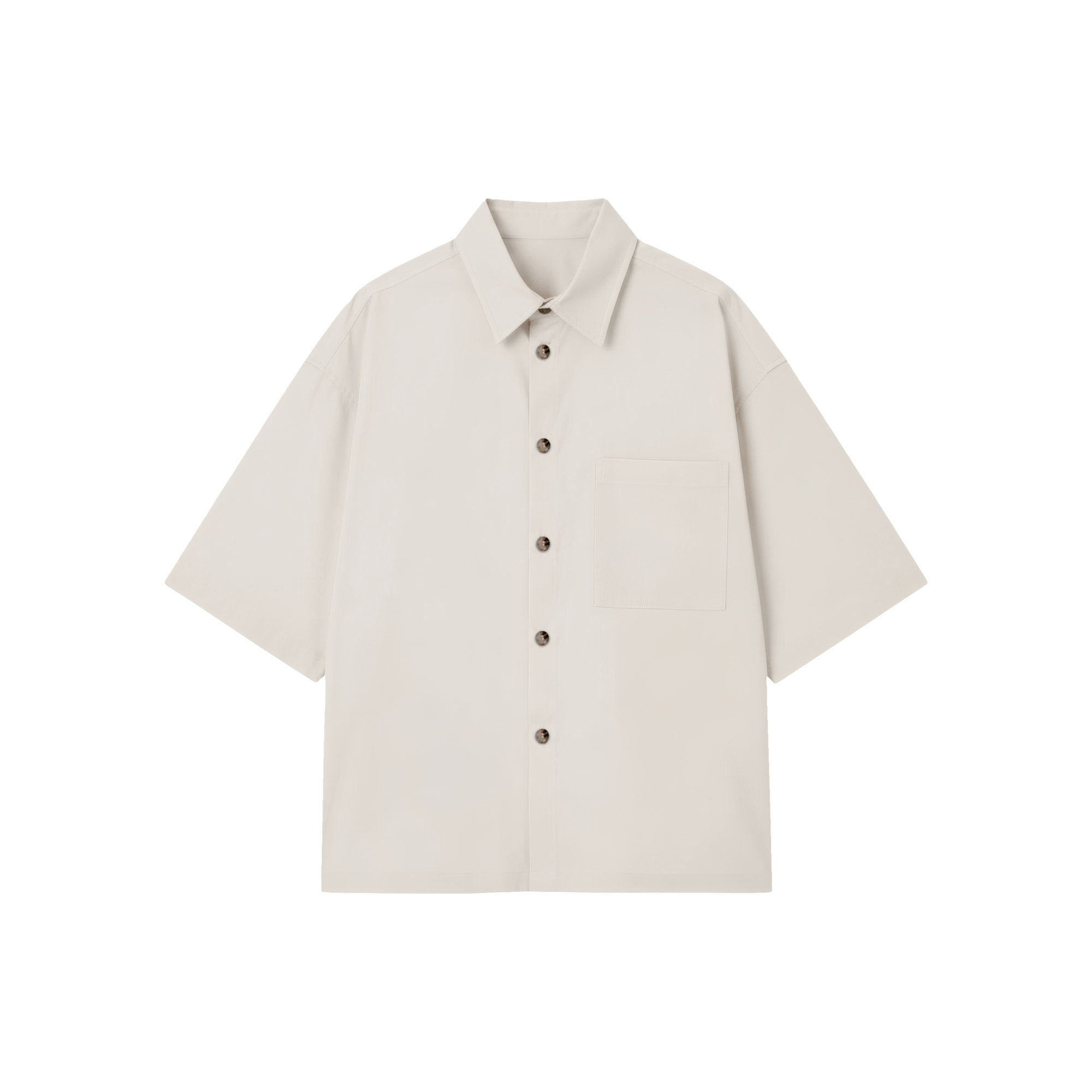 اورشرت ماهی مربعی کتان شیری