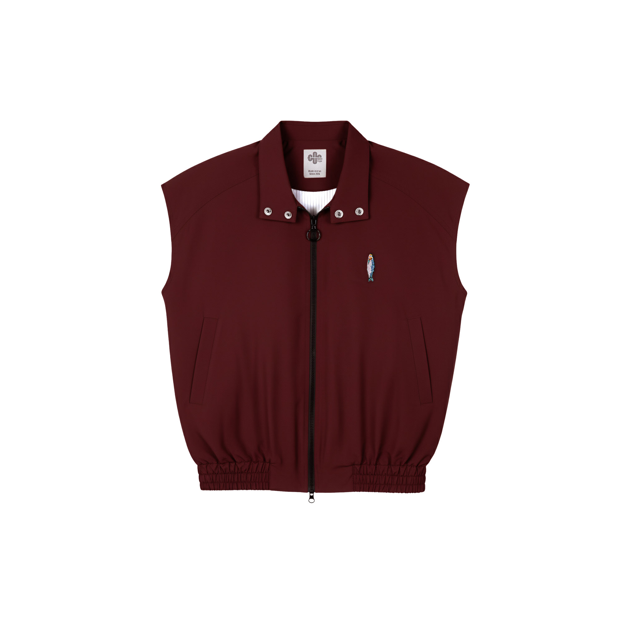 جلیقه میگو زرشکی