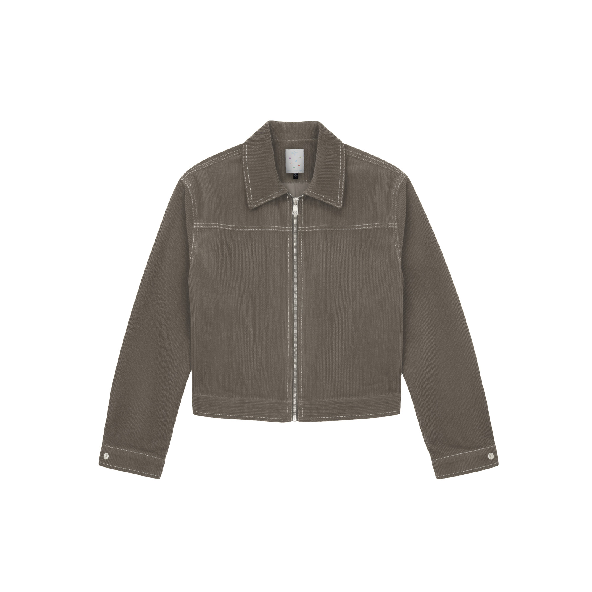 جکت یونیسکس مخمل کبریتی بژ