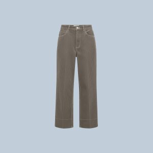 شلوار مخمل کبریتی بژ