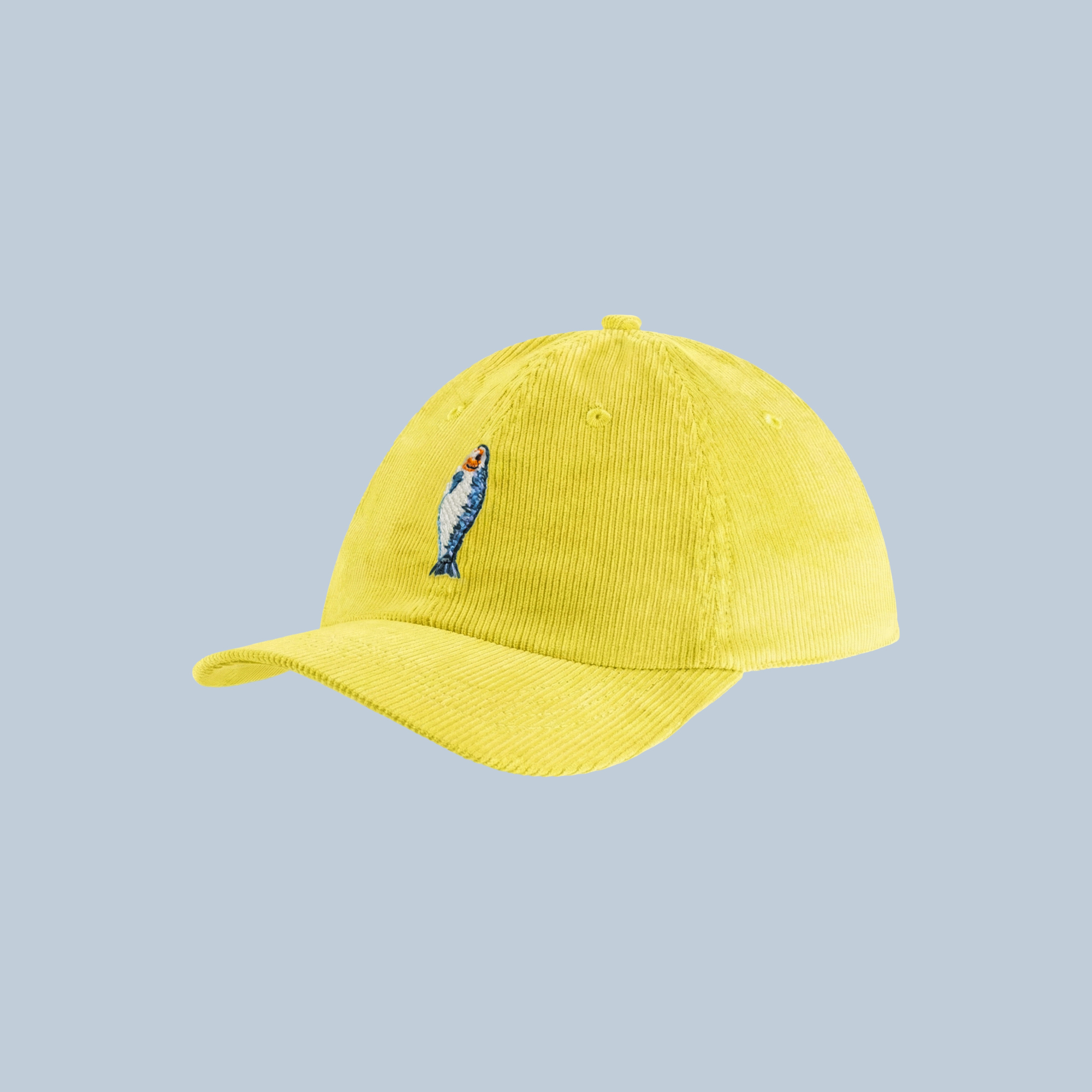 کلاه مخمل کبریتی لیمویی